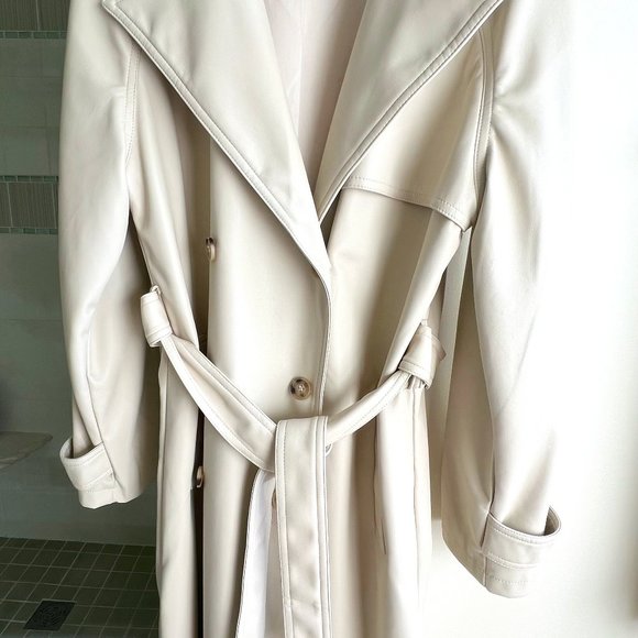 Steve Madden Jackets & Blazers - Steve Madden Vegan Leather Trench